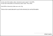 J22 1F 11 Meter reading – problem solving