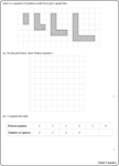 J22 1F 9 Draw next pattern in sequence